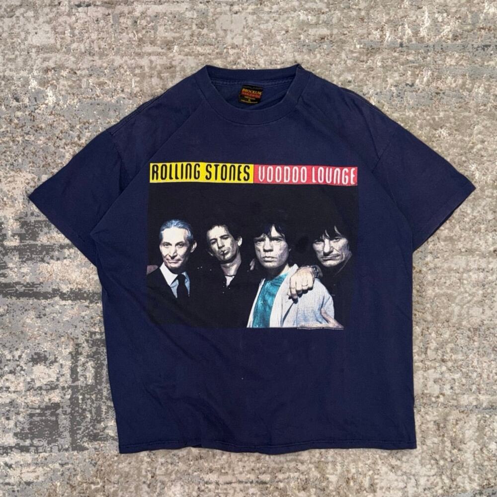 Rolling Stones Vintage 1994 Voodoo Lounge Concert Tour T-Shirt Size Mens XL